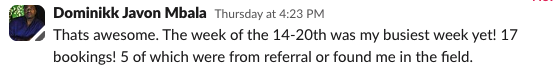 Cloud9 — busiest week yet with 17 bookings